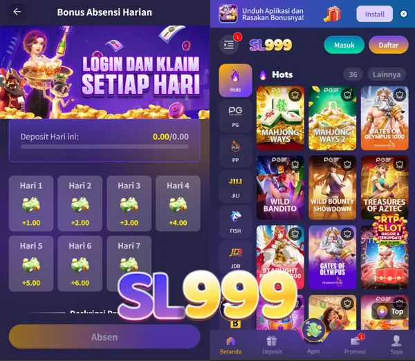 SL999 APK Download Versi Terbaru